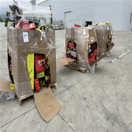 California AS-IS POWER TOOLS Partial Lot (3 Pallets) P-R054025