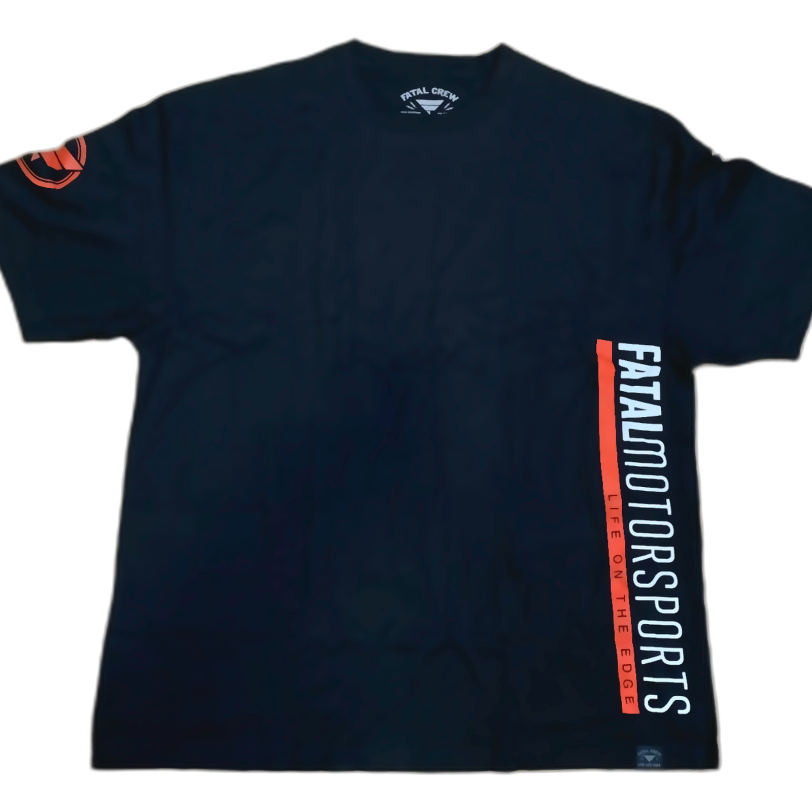 LOT OF 31 – BRAND NEW FATAL MOTORSPORTS T-SHIRTS – ASSORTED SIZES – TOTAL LOT MSRP $929.69