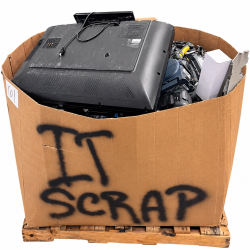 USED Mixed IT Equipment Gaylord – Zebra Printers, Handheld Scanners & More