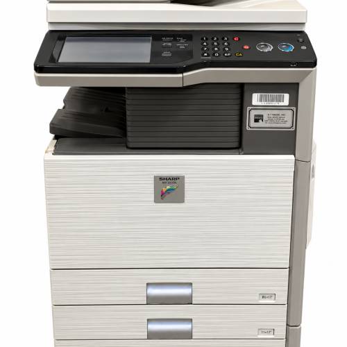 SHARP MX-2600N COLOR LASER COPIER / PRINTER / SCANNER – SALVAGE - USED – POWERS ON – TONER INCLUDED