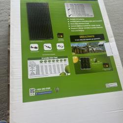 Springtown Location- Pallet of 5 NEW 12V Crystalline Solar Panels
