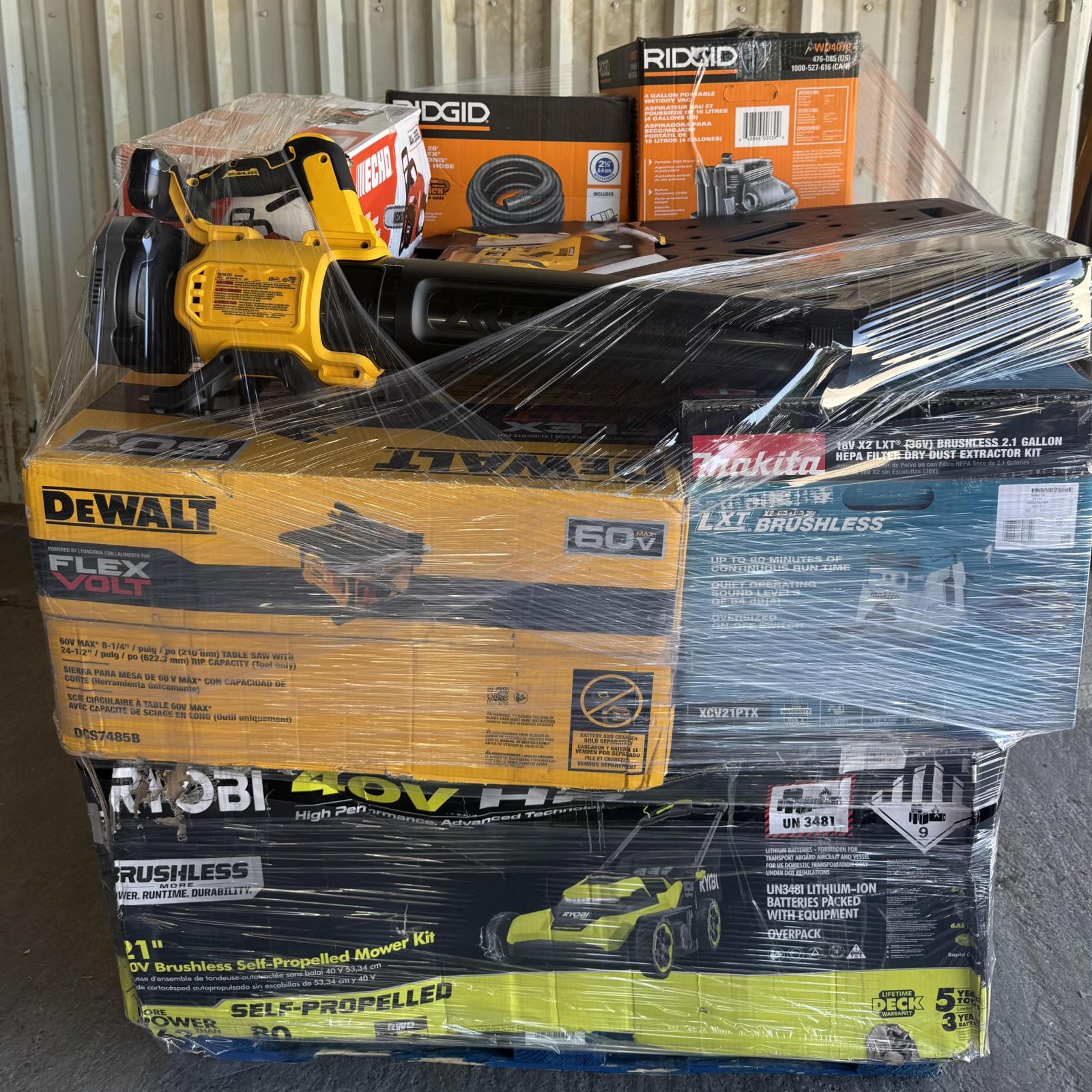 Springtown Location- Mixed Tool Pallet