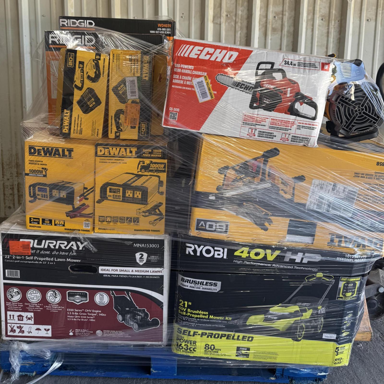 Springtown Location- Mixed Tool Pallet
