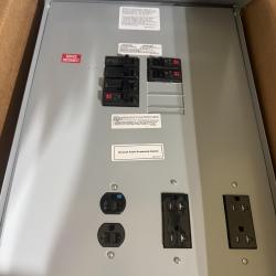 Springtown Location- Midwest 100 Amp 6-Space 12-Circuit Main Breaker Overhead/Underground Temporary Power Panel