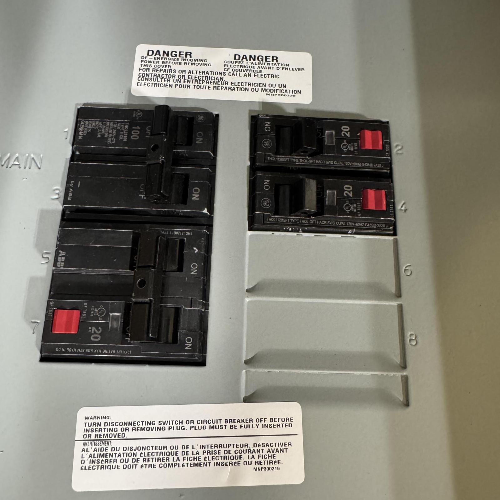 Springtown Location- Midwest 100 Amp 6-Space 12-Circuit Main Breaker Overhead/Underground Temporary Power Panel