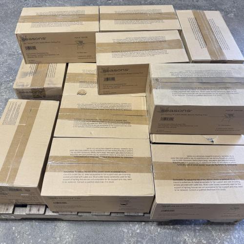 Springtown Location- 15 Total Seasons 42” Ceiling Fans- New in Box