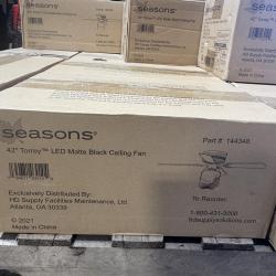 Springtown Location- 15 Total Seasons 42” Ceiling Fans- New in Box