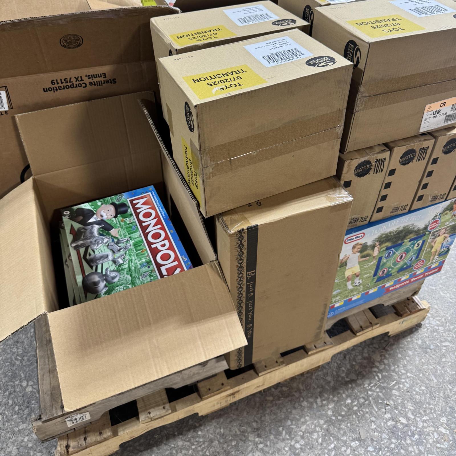 Springtown Location- Bullseye Pallet- Toys, Legos, Pillowfort Blankets & More.