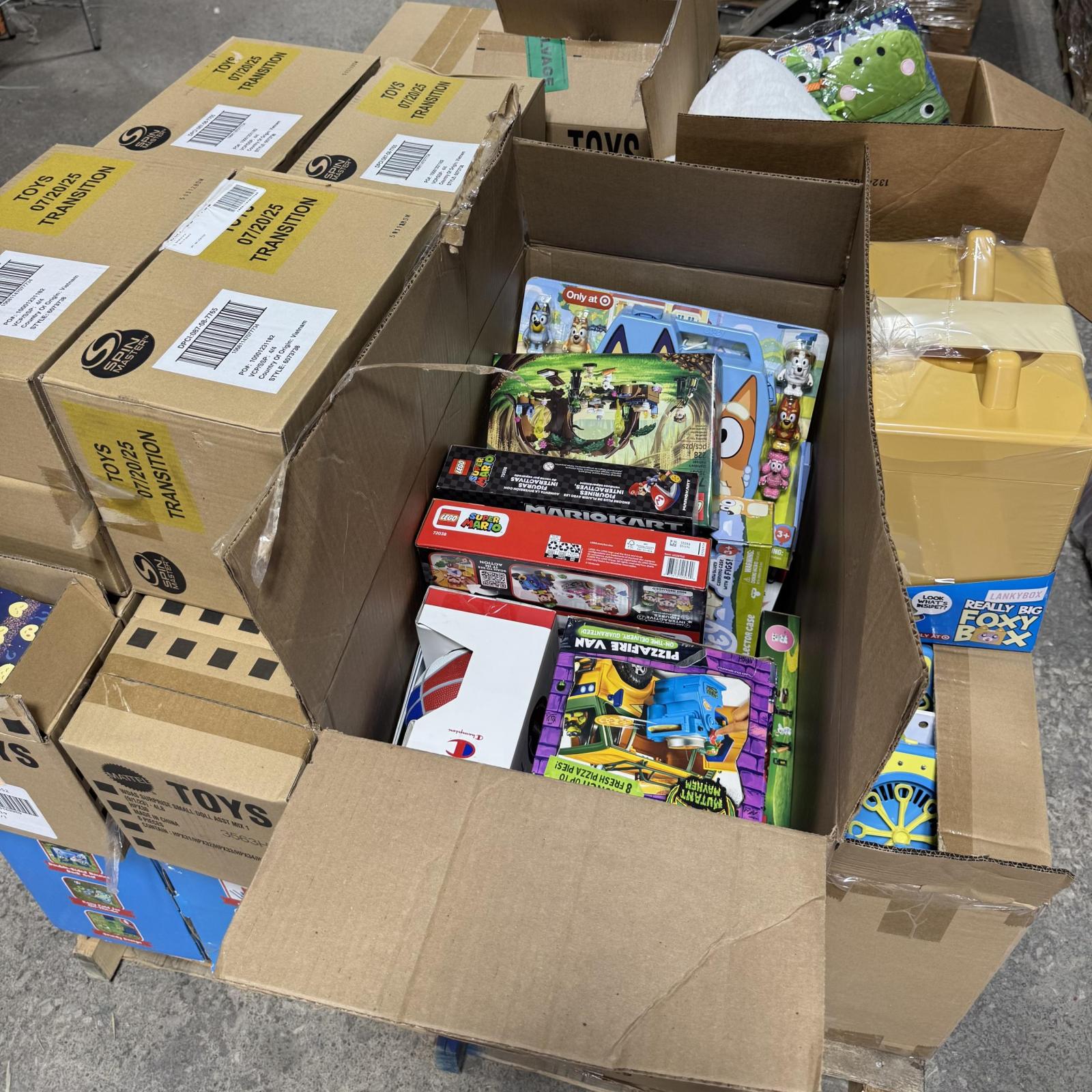 Springtown Location- Bullseye Pallet- Toys, Legos, Pillowfort Blankets & More.