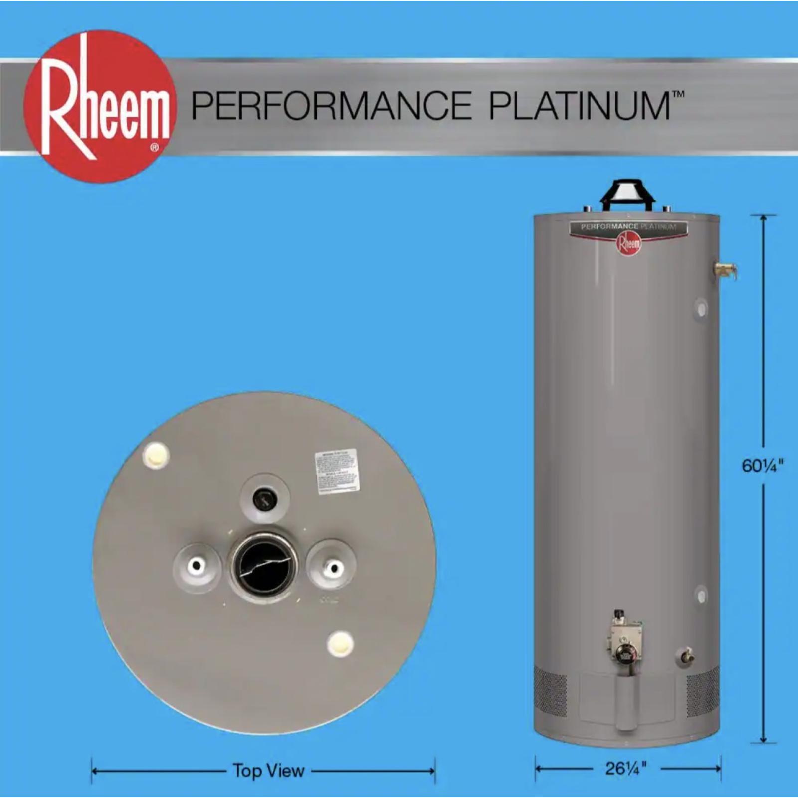 Springtown Location-Rheem 75 Gallon Natural Gas Water Heater