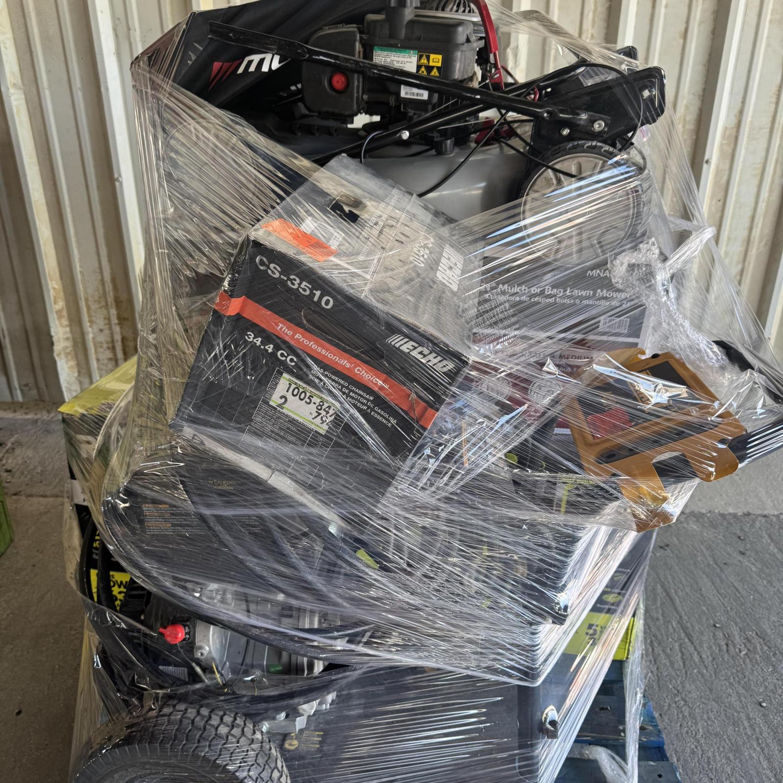 Springtown Location- Power Equipment- mixed pallet