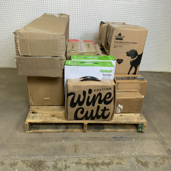 Used Mixed Returns Pallet – Shark, iRobot, BISSELL, Eureka, Hoover, Frigidaire & More – Total Lot MSRP $2,619