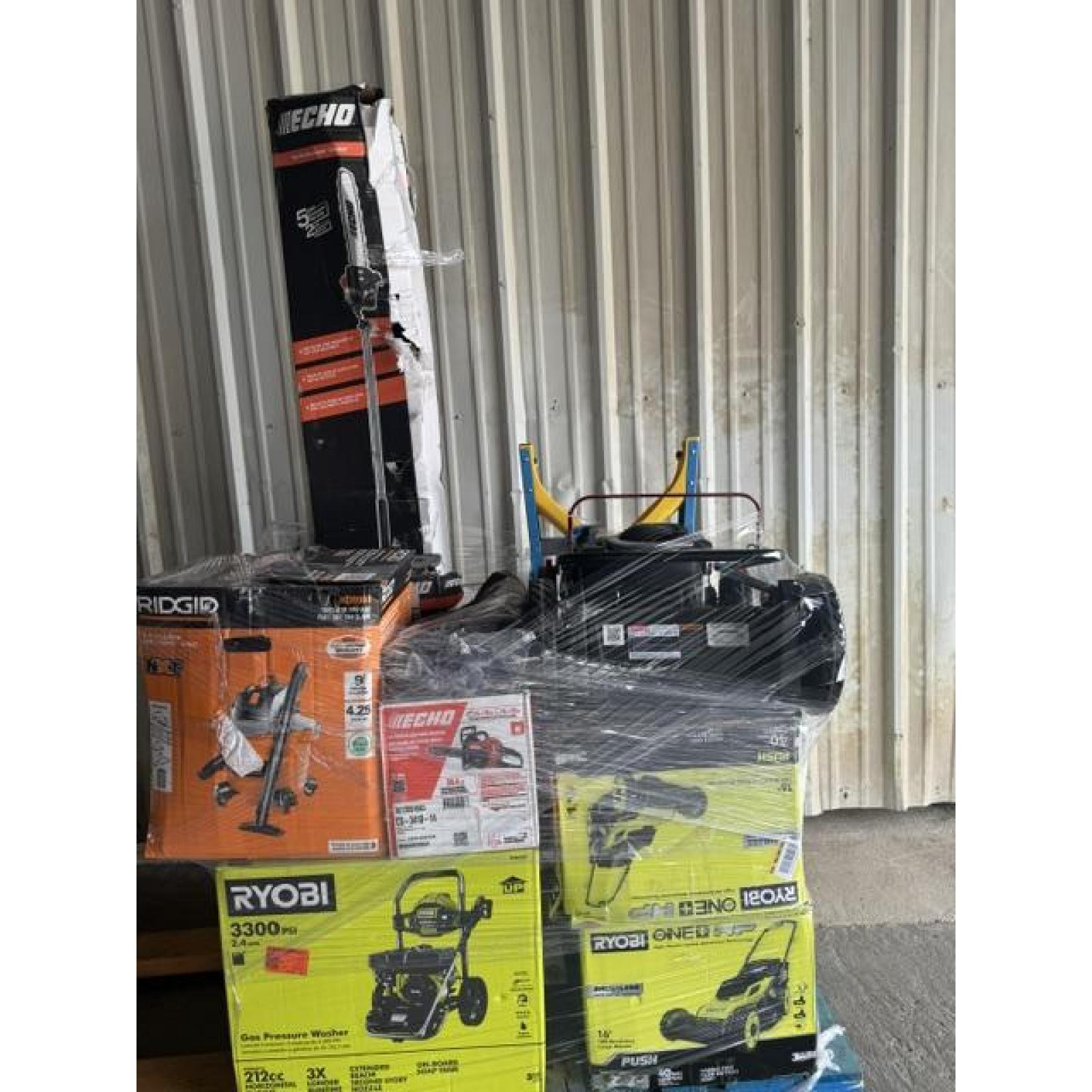 Springtown Location- Mixed Pallet- Indoor / outdoor equipment