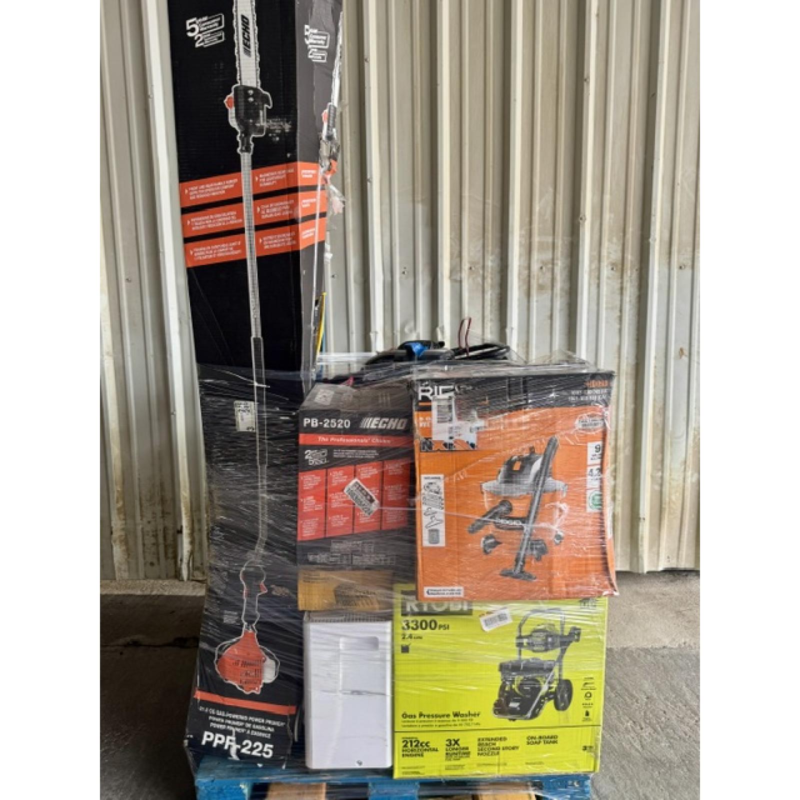 Springtown Location- Mixed Pallet- Indoor / outdoor equipment