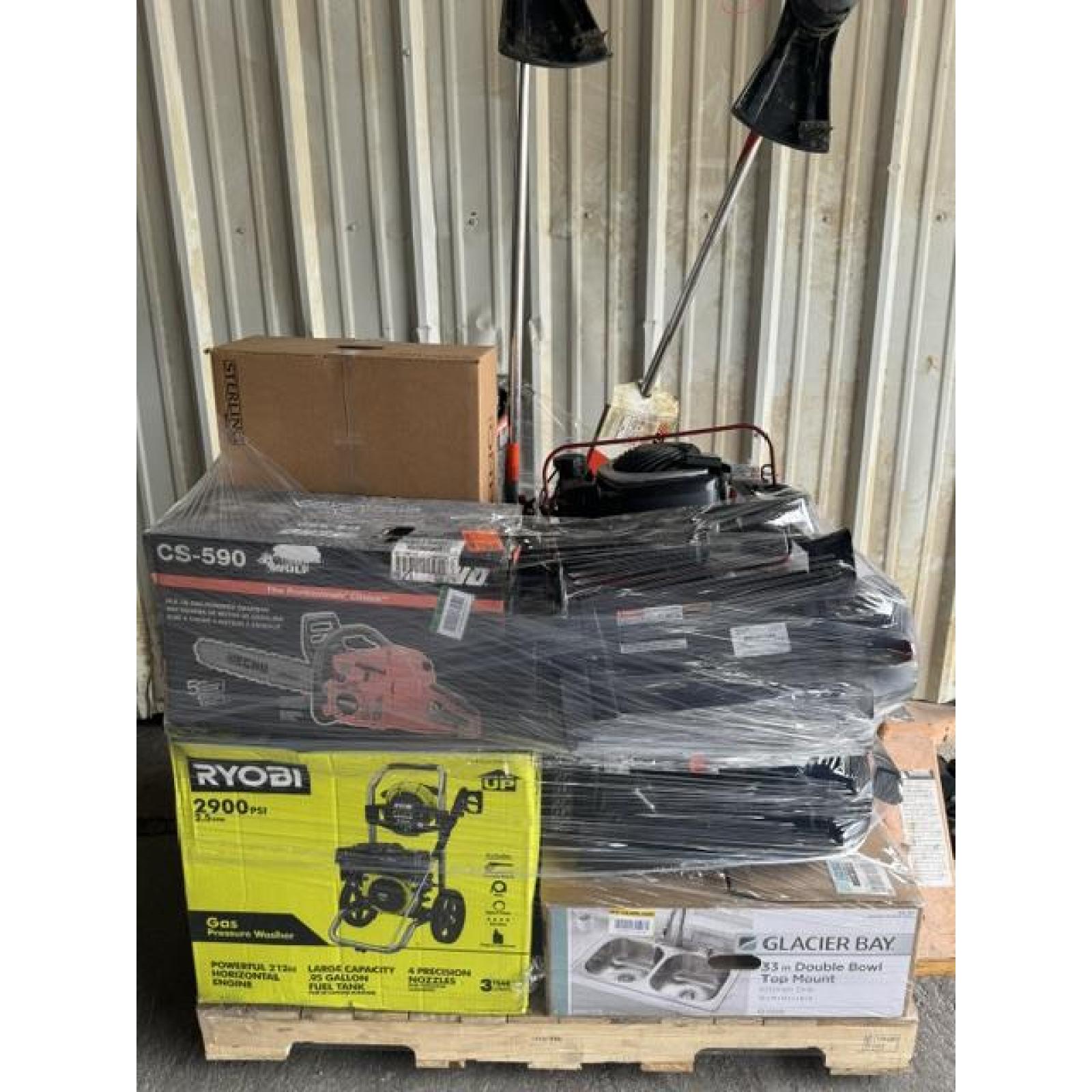 Springtown Location- Mixed Pallet- Indoor / outdoor equipment