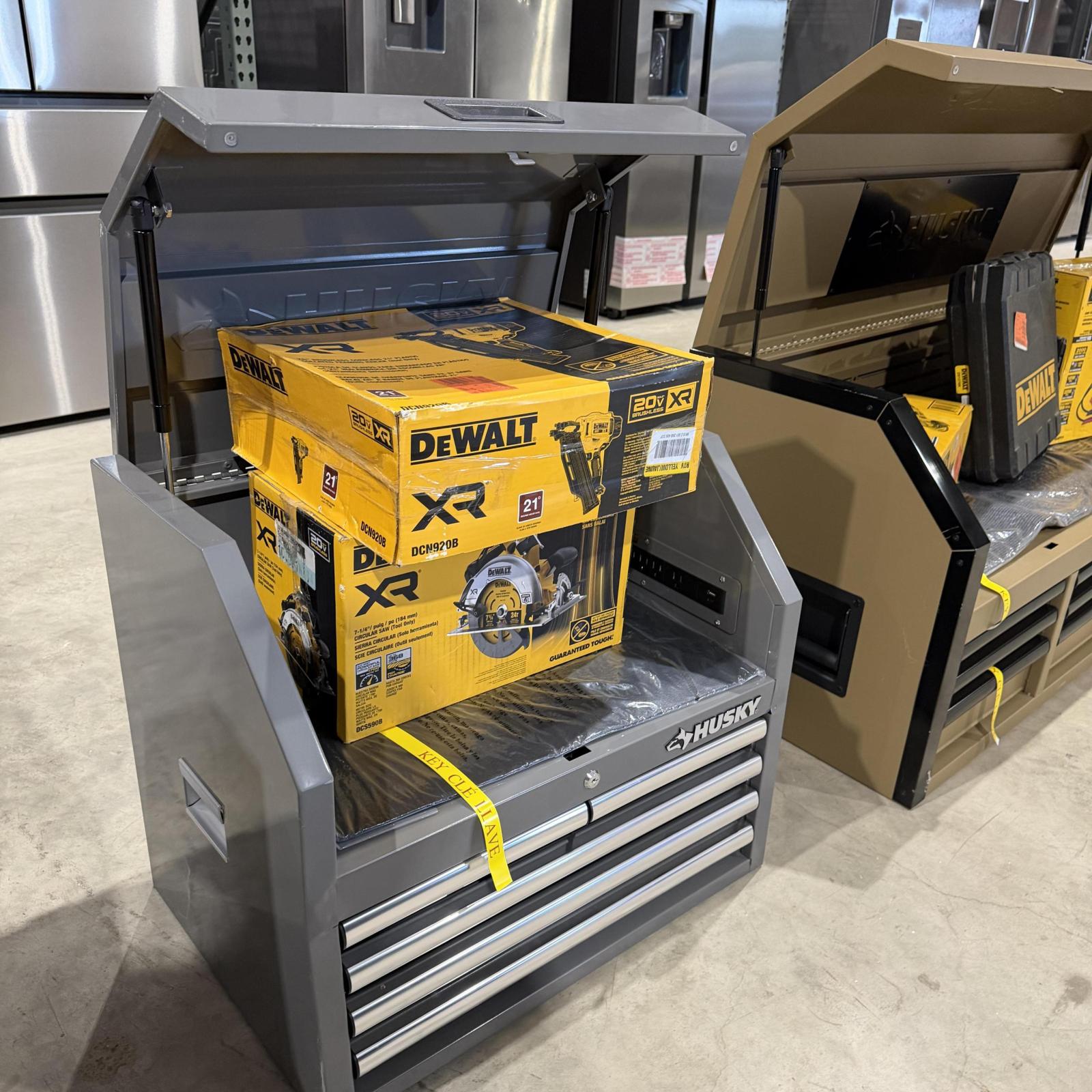 DEWALT TOOLS AND TOOL BOX