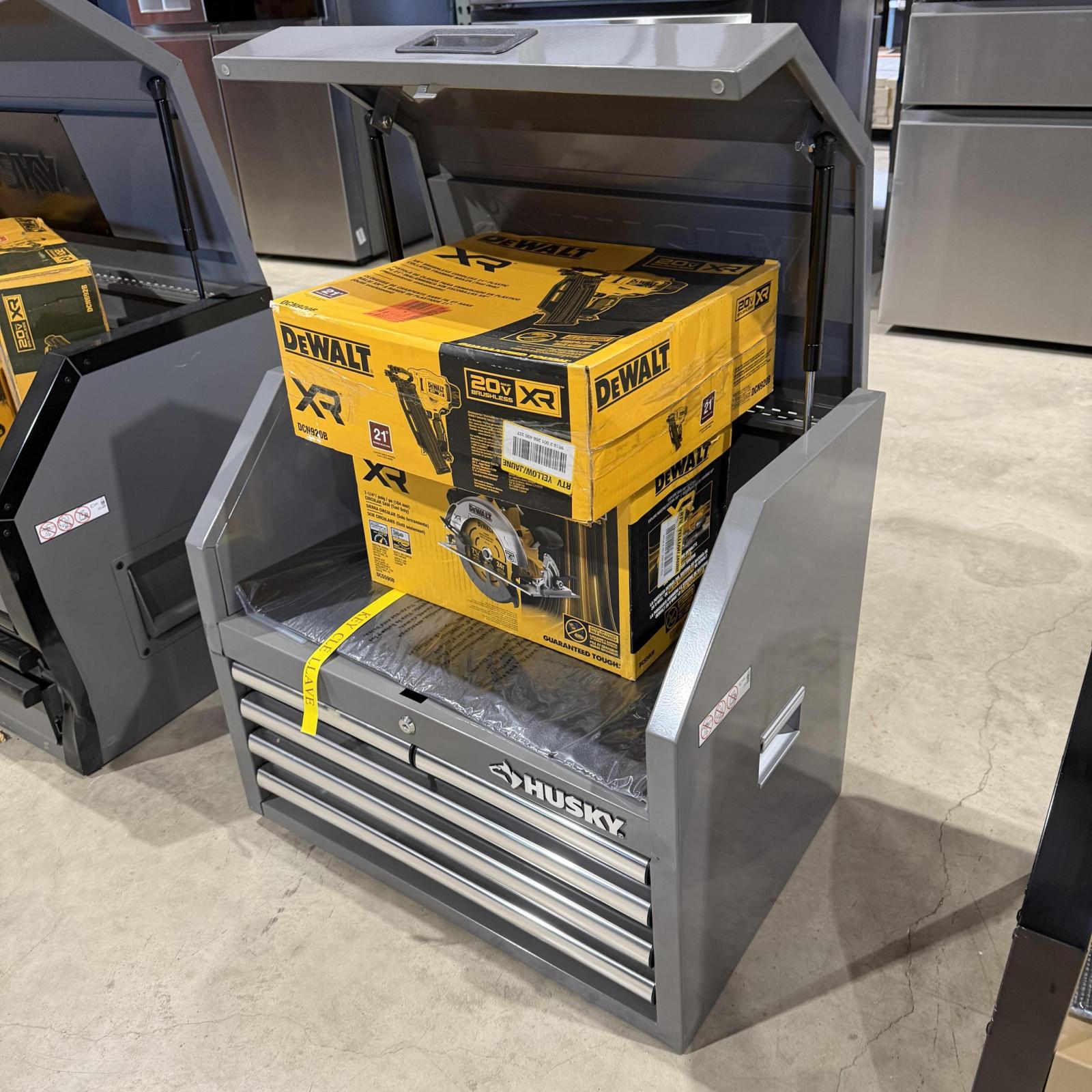 DEWALT TOOLS AND TOOL BOX