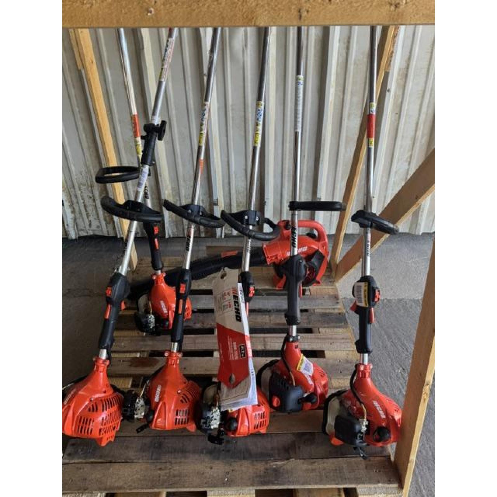 Springtown Location- 5 Echo Weed Eaters, 1 Echo edger, 1 Echo Blower