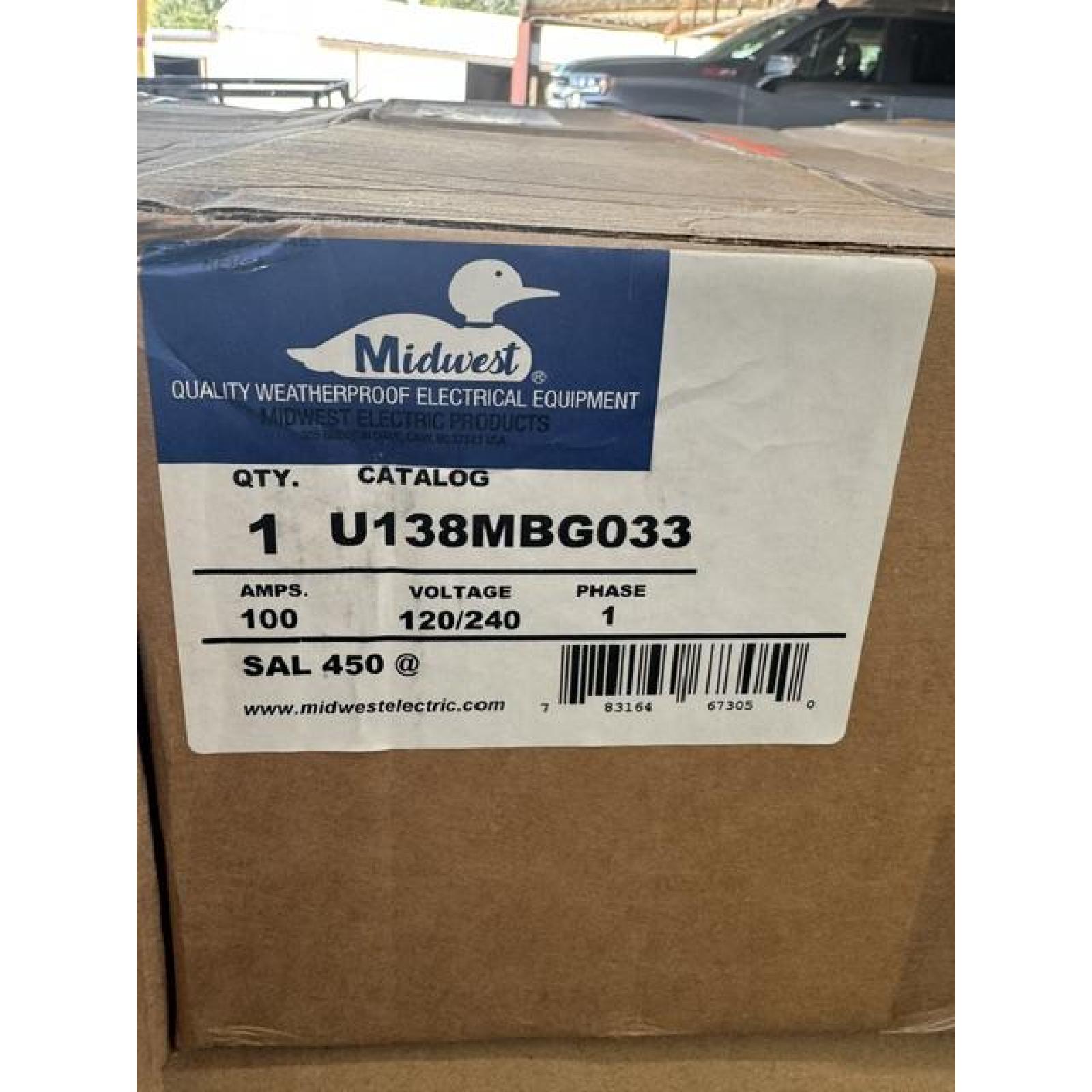 Springtown Location- 6 Main Breakers /LED Flat Panel lights