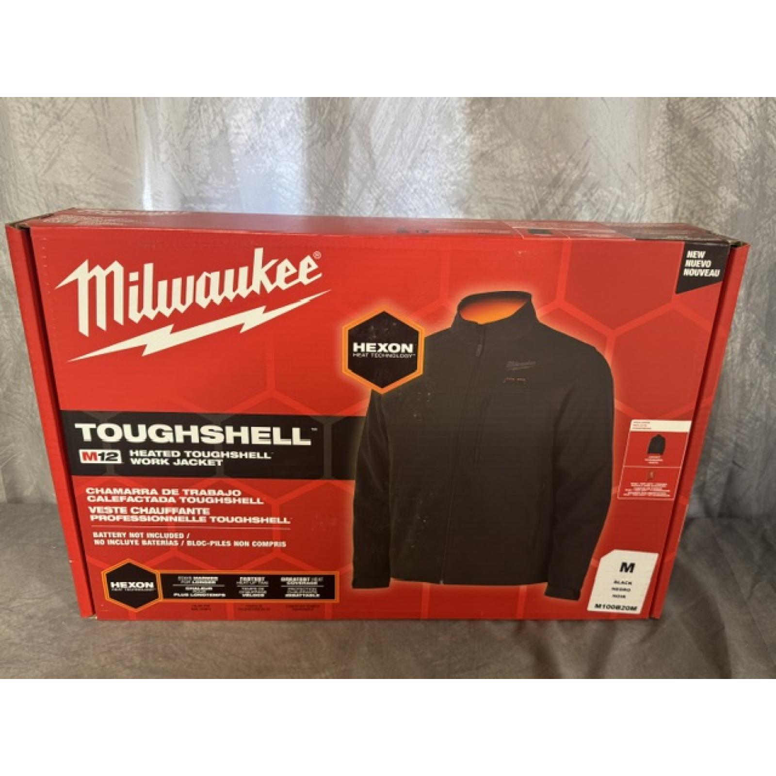 Springtown Location- Milwaukee Tool M100b-20M Men's Heated Jacket, Black