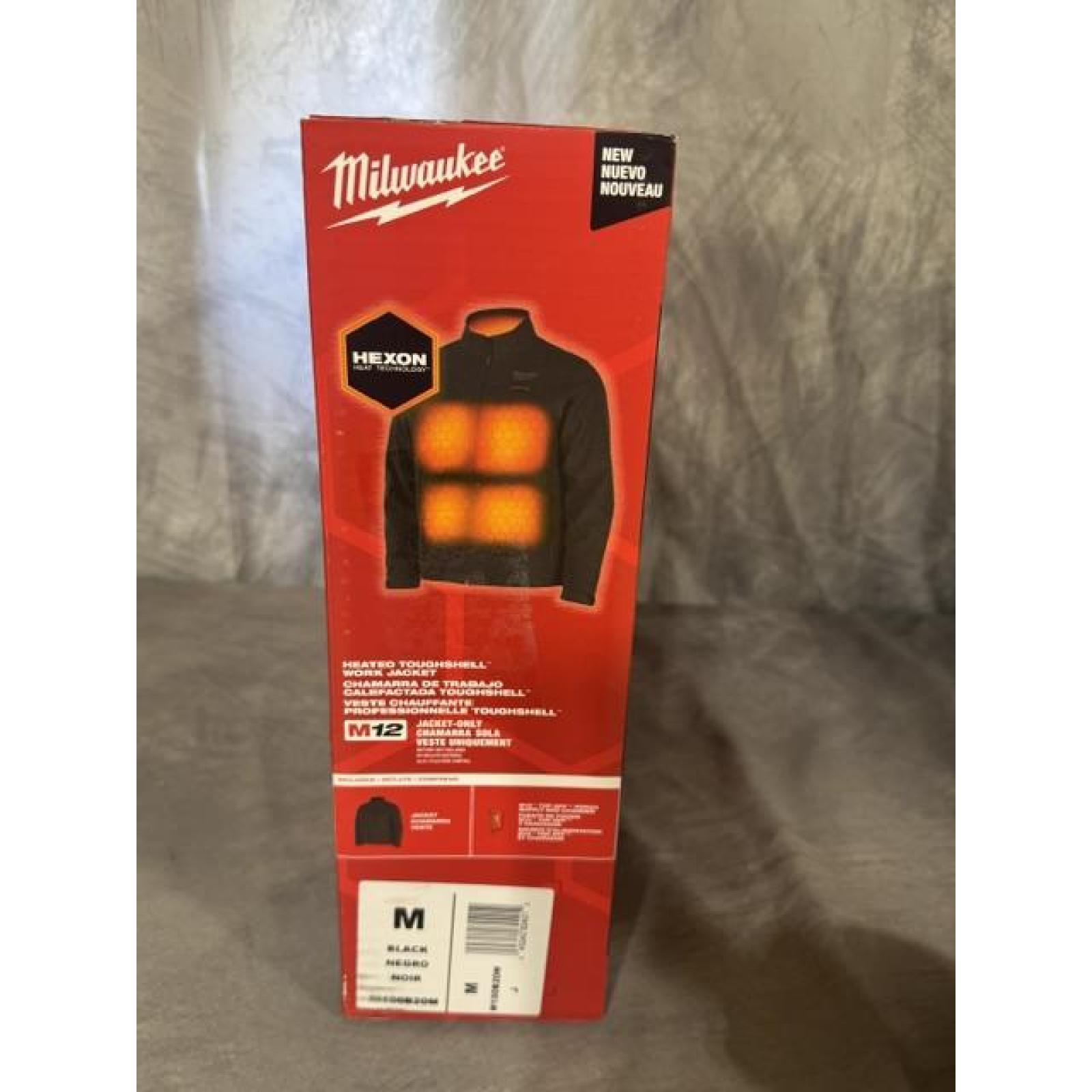 Springtown Location- Milwaukee Tool M100b-20M Men's Heated Jacket, Black