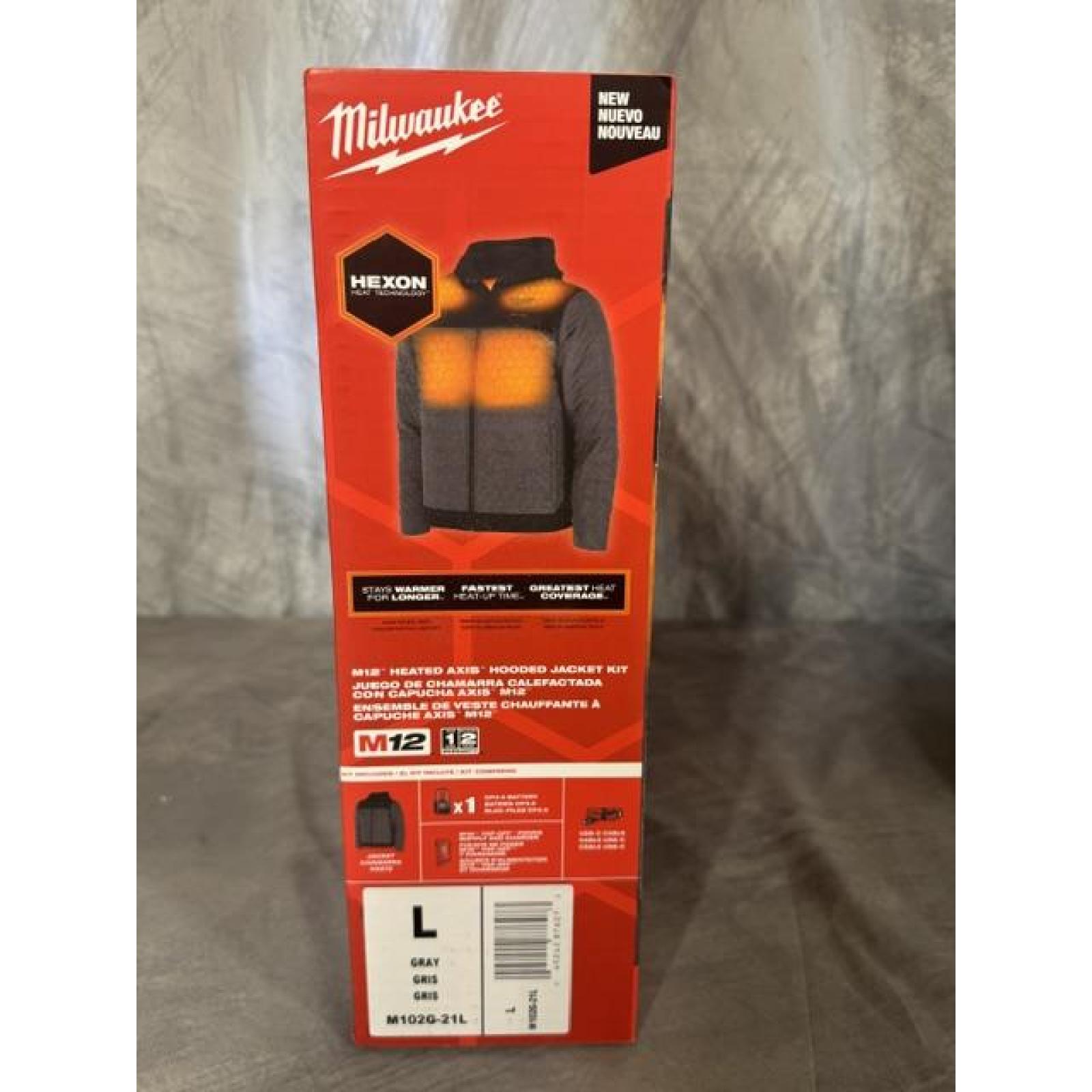 Springtown Location-Milwaukee M102G-21L M12 12V Durable Li-Ion Heated AXIS Jacket L