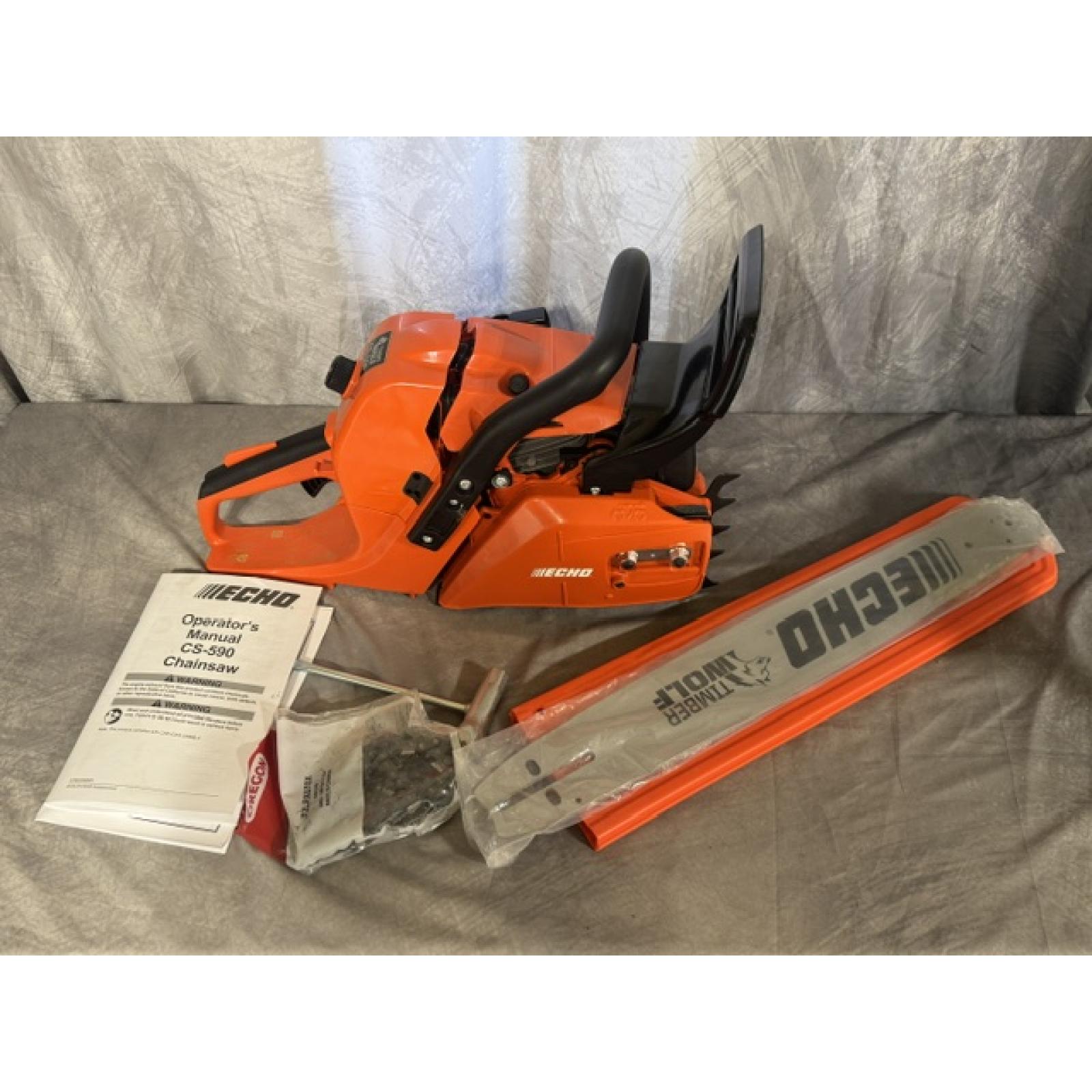 Springtown Location- Echo 20 in. 59.8 cc Gas 2-Stroke Rear Handle Timber Wolf Chainsaw