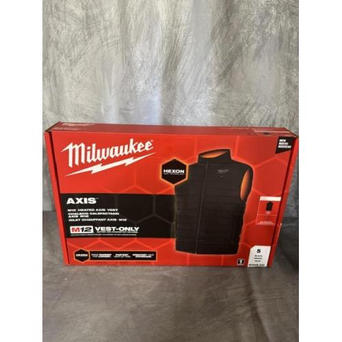 Springtown Location-Milwaukee Men Small M300B-20S M12 Heated Black Axis Vest