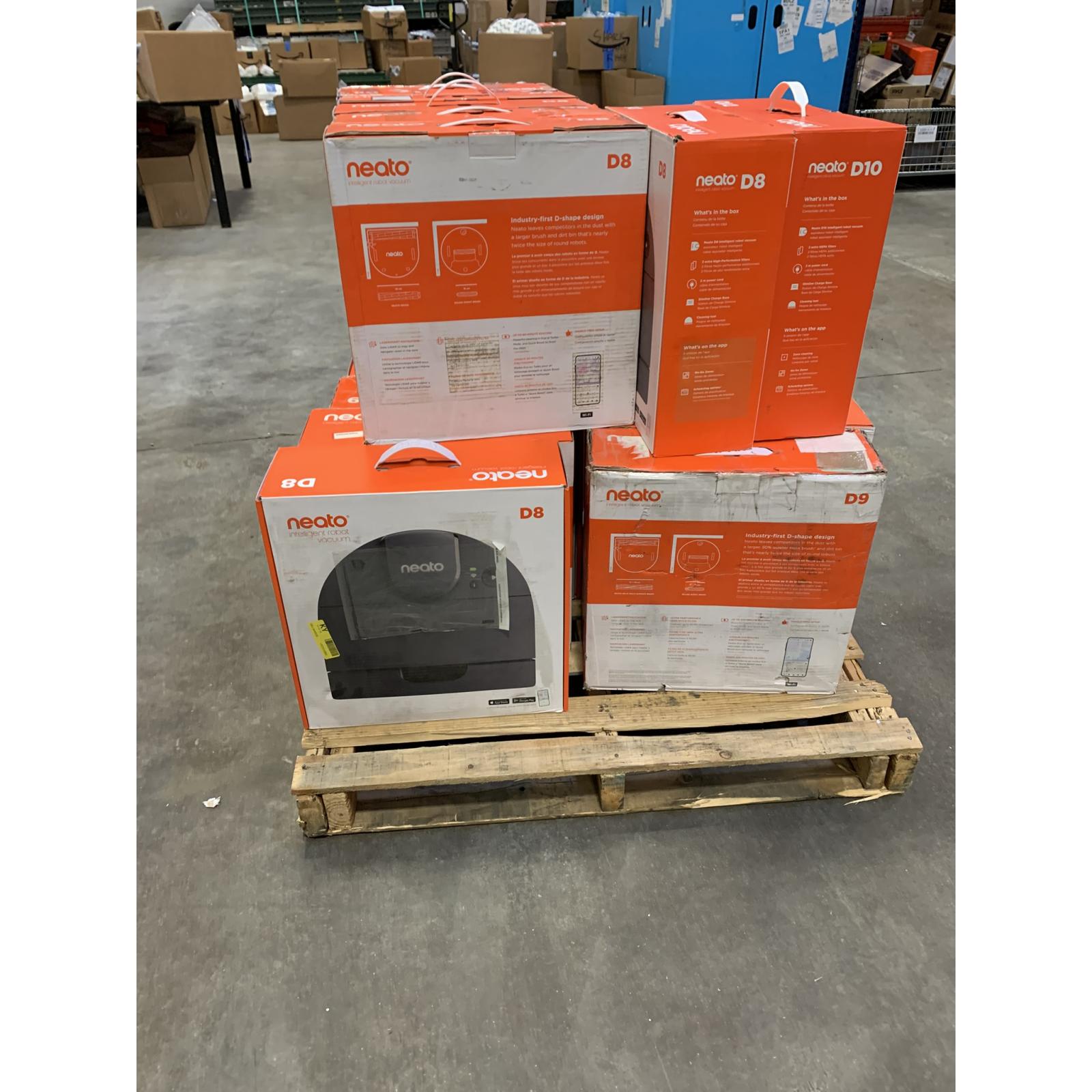 Irving Location -PALLET OF 20 NEATO ROBOT VACUUMS