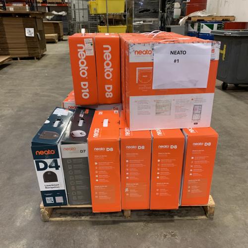 PALLET OF 20 NEATO ROBOT VACUUMS