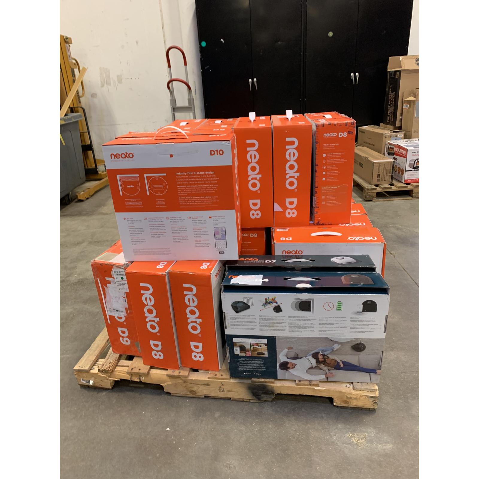 Irving Location -PALLET OF 20 NEATO ROBOT VACUUMS