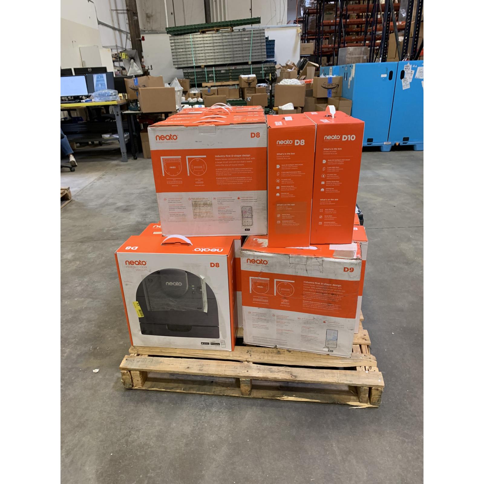 Irving Location -PALLET OF 20 NEATO ROBOT VACUUMS