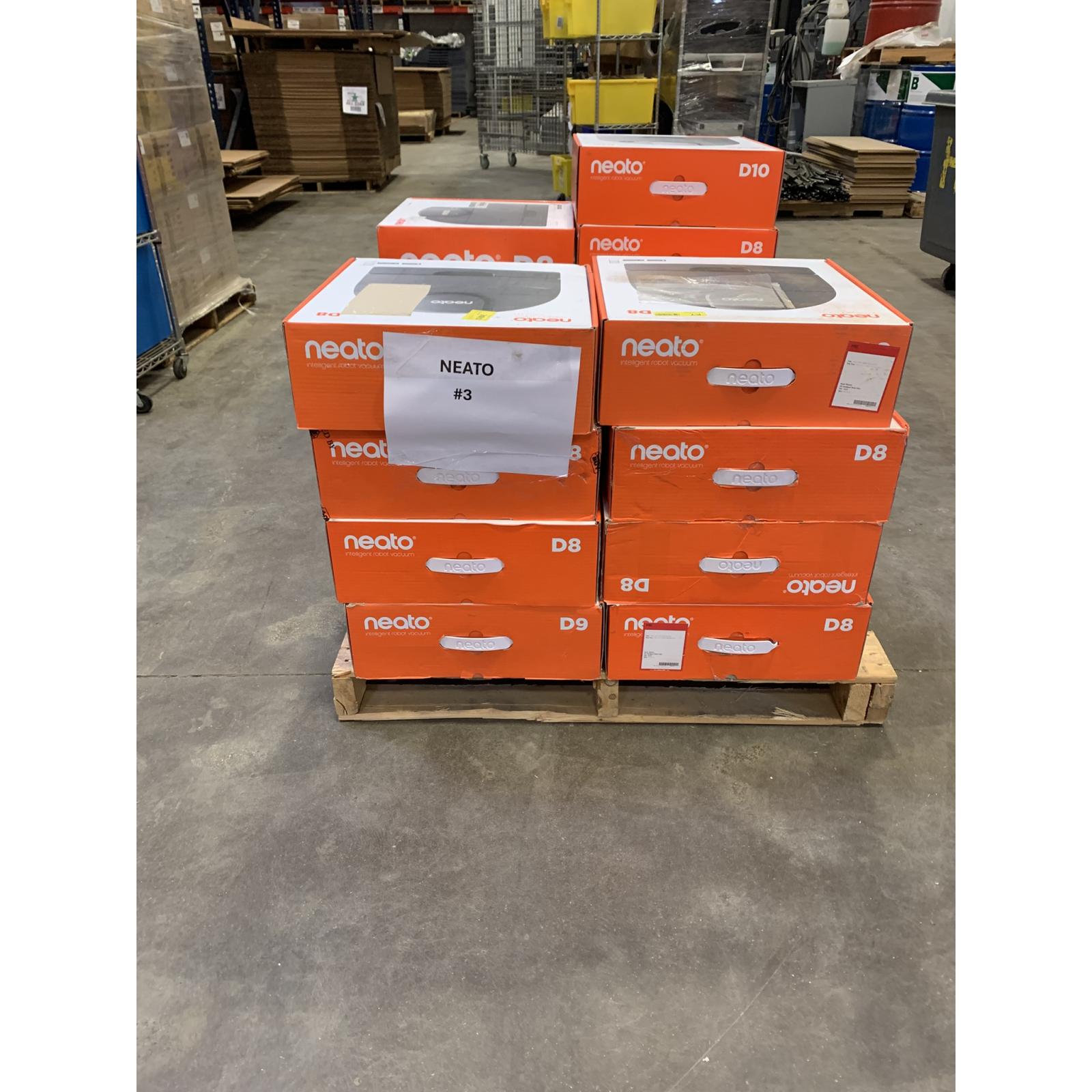 Irving Location- PALLET OF 20 NEATO ROBOT VACUUMS
