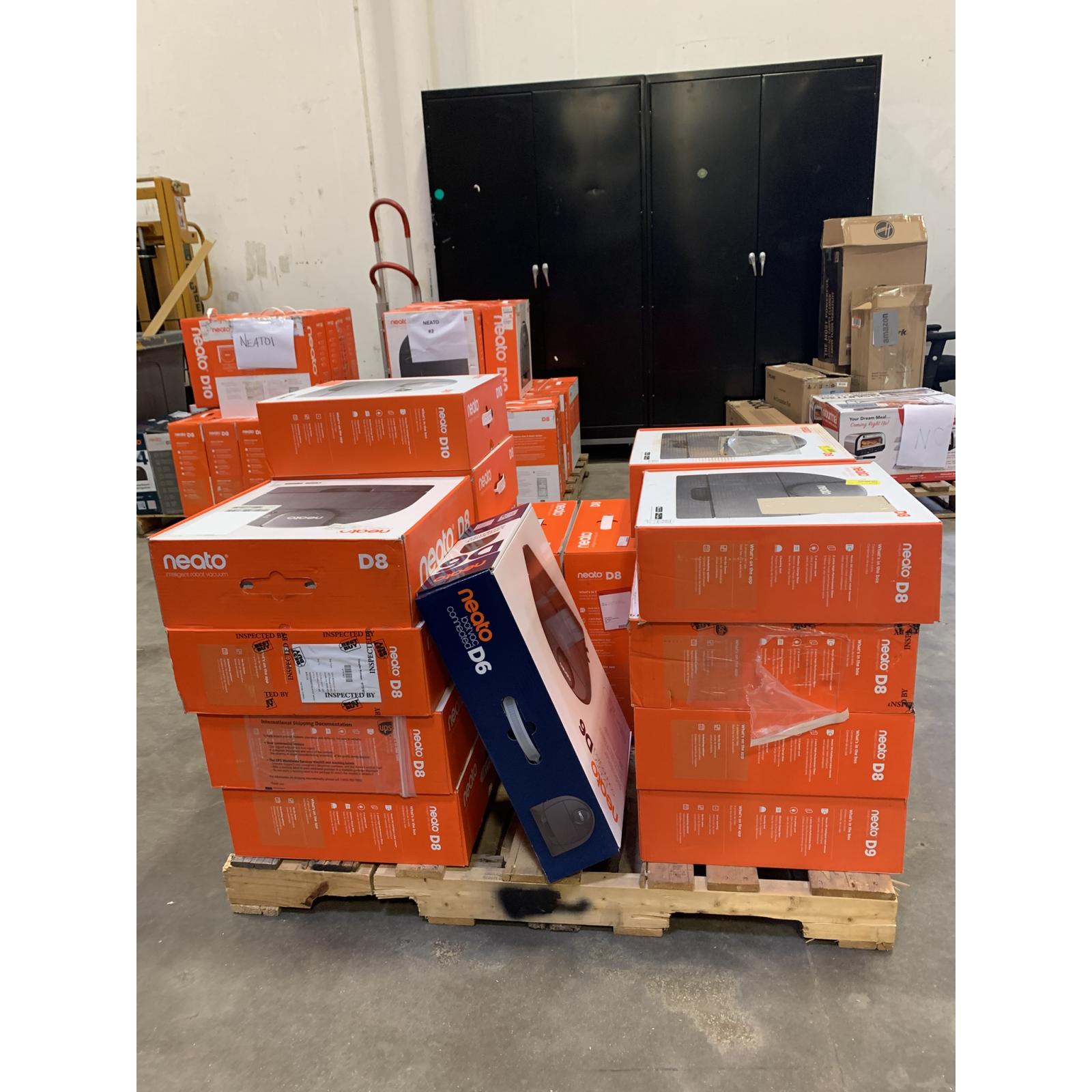 Irving Location- PALLET OF 20 NEATO ROBOT VACUUMS