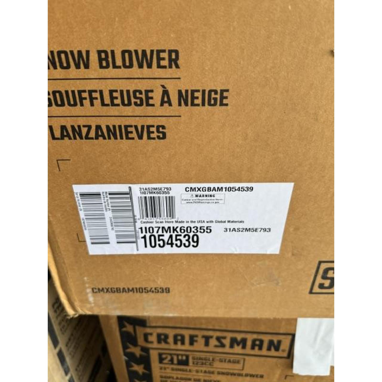 Springtown Location-Snow Blowers