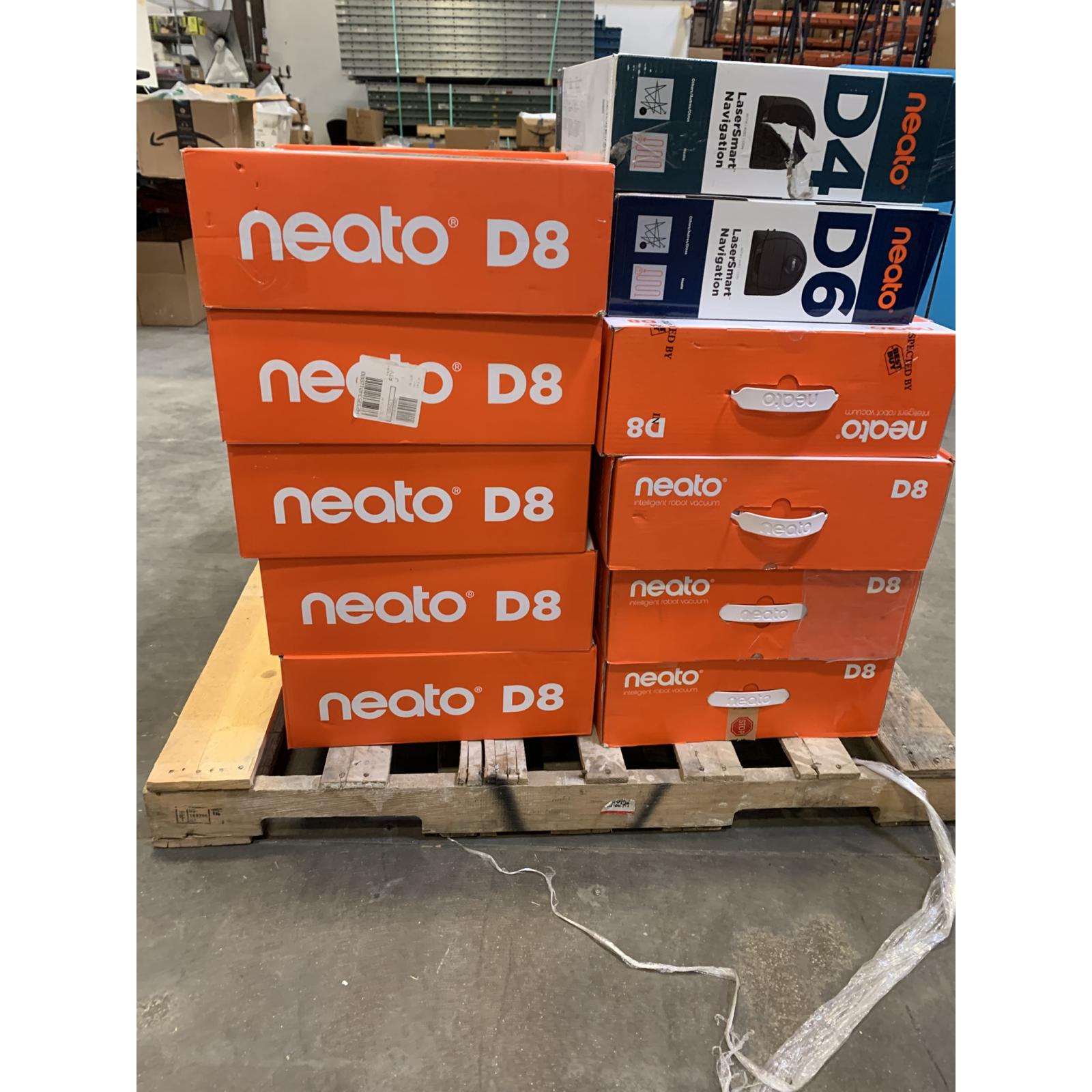 Irving Location- PALLET OF 20 NEATO ROBOT VACUUMS
