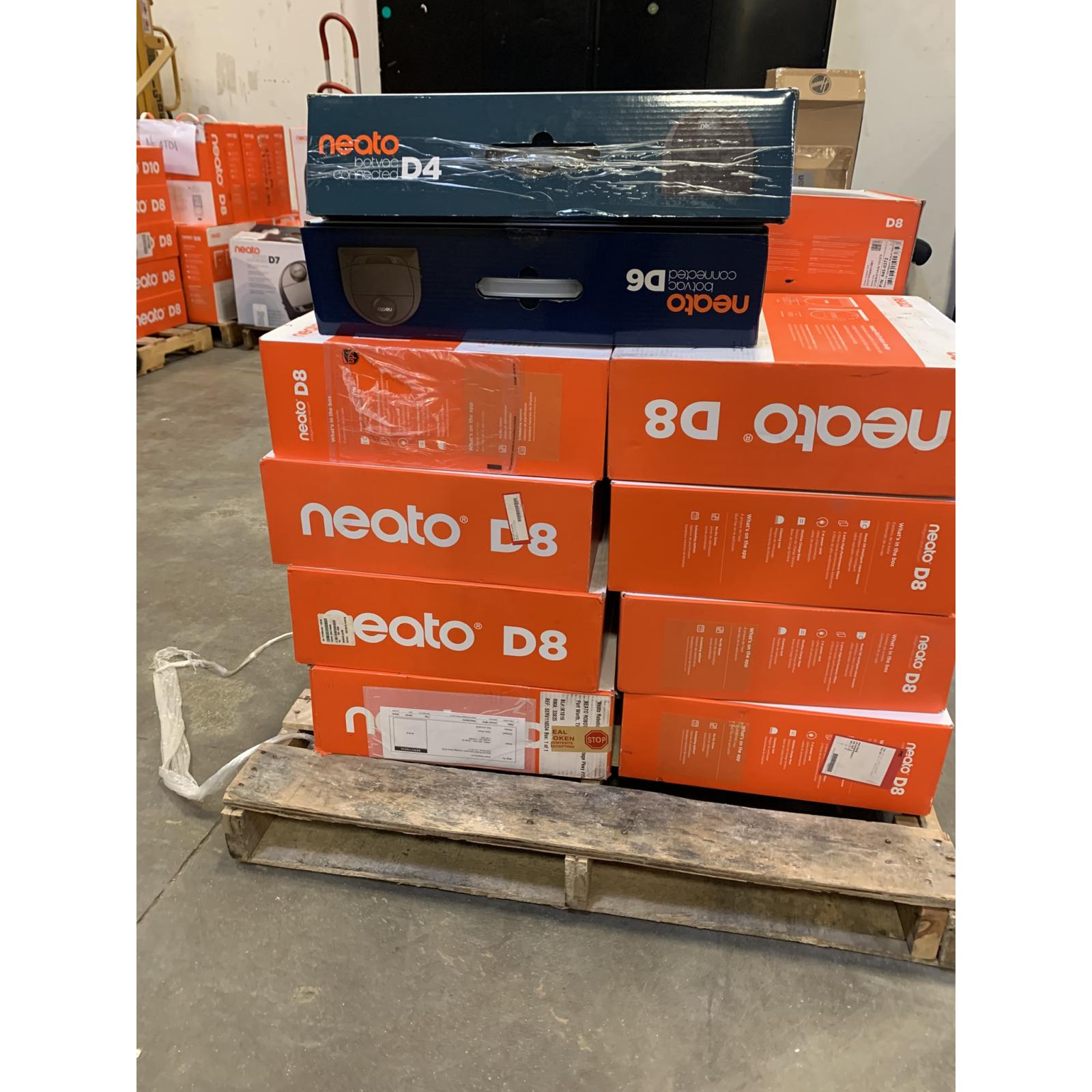 Irving Location- PALLET OF 20 NEATO ROBOT VACUUMS