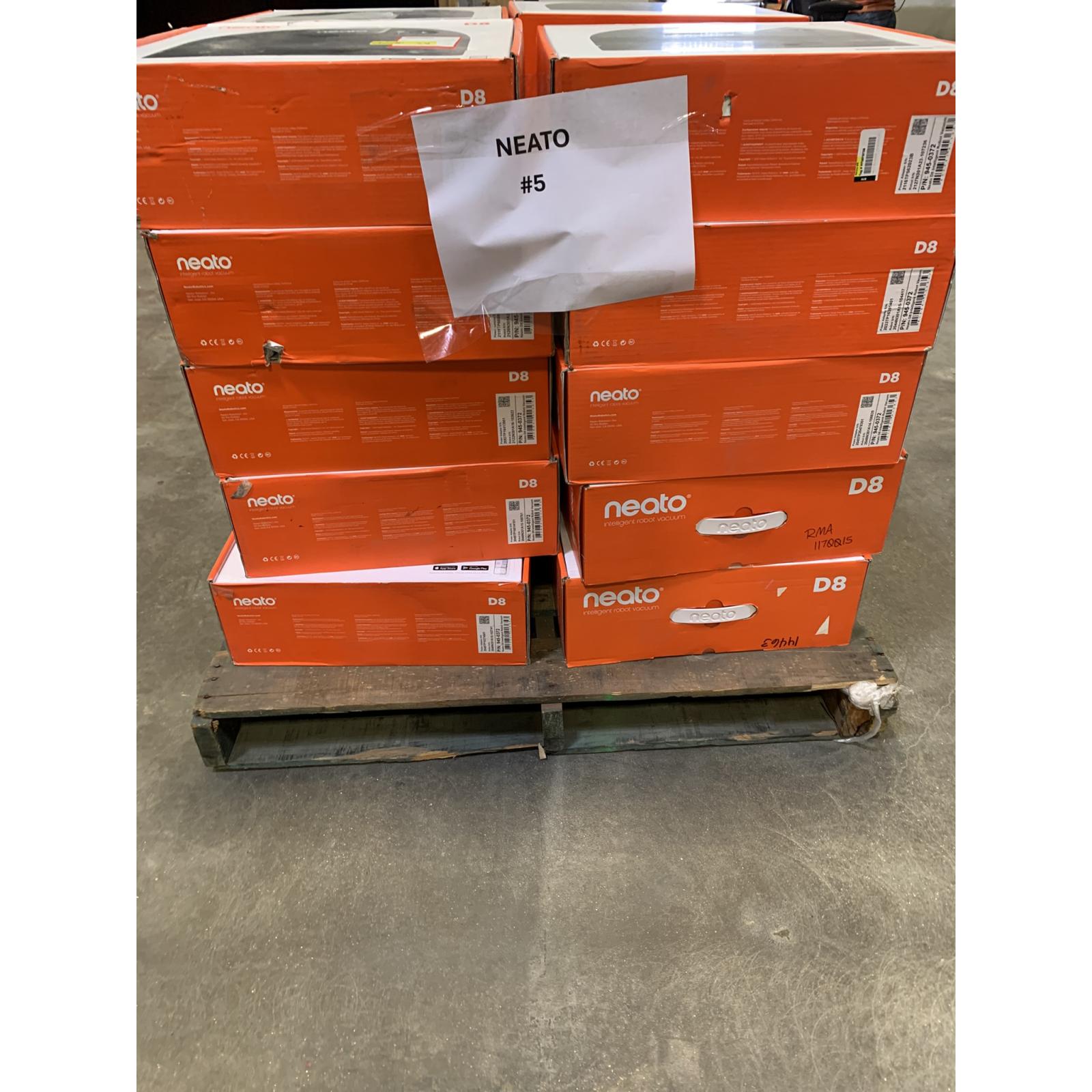 Irving Location- PALLET OF 20 NEATO ROBOT VACUUMS