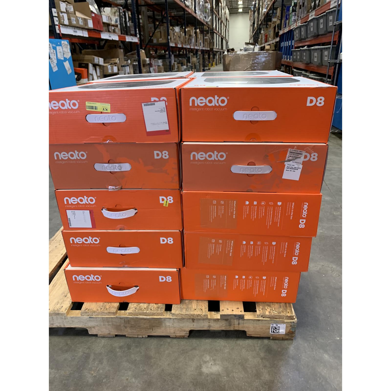 PALLET OF 20 NEATO ROBOT VACUUMS
