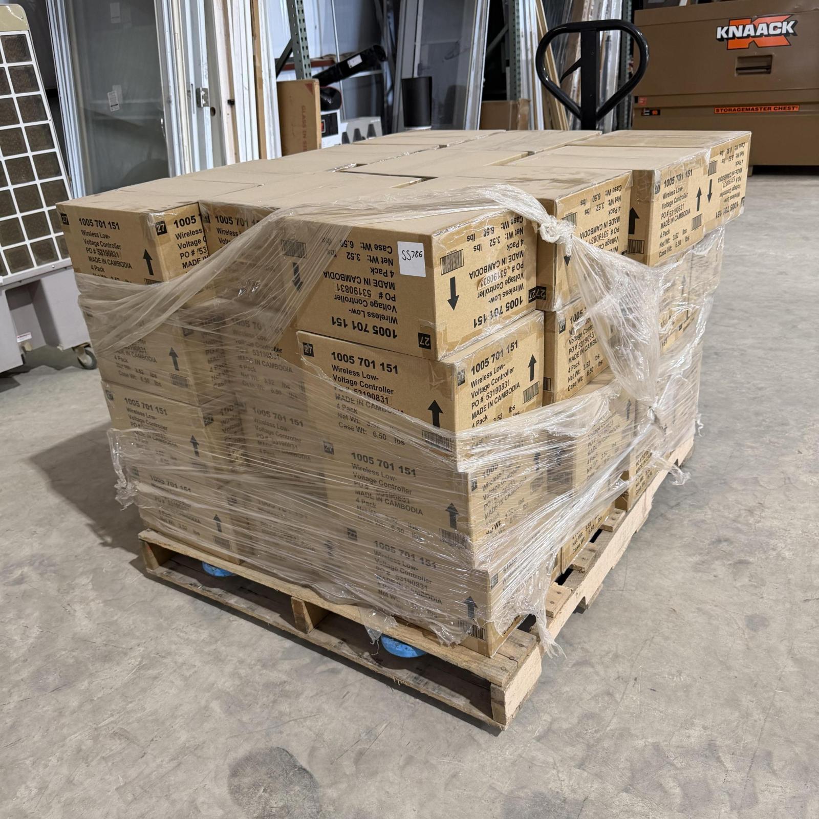 WIRELESS LOW VOLTAGE CONTROLLER PALLET