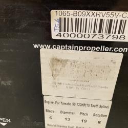 LARGE LOT OF CAPTAIN BOAT PROPELLERS