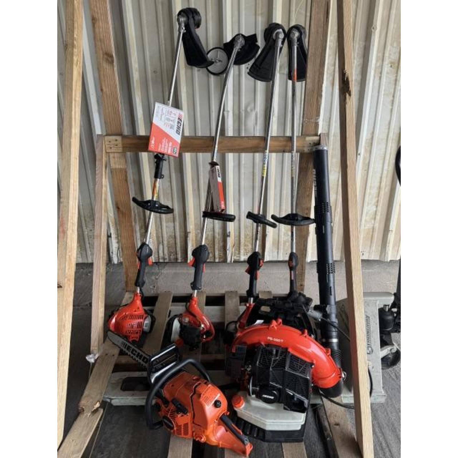 Springtown Location-3 Echo Weed Eater, 1 Edger, 1 Chainsaw, 1 Blower