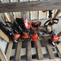 Springtown Location-3 Echo Weed Eater, 1 Edger, 1 Chainsaw, 1 Blower