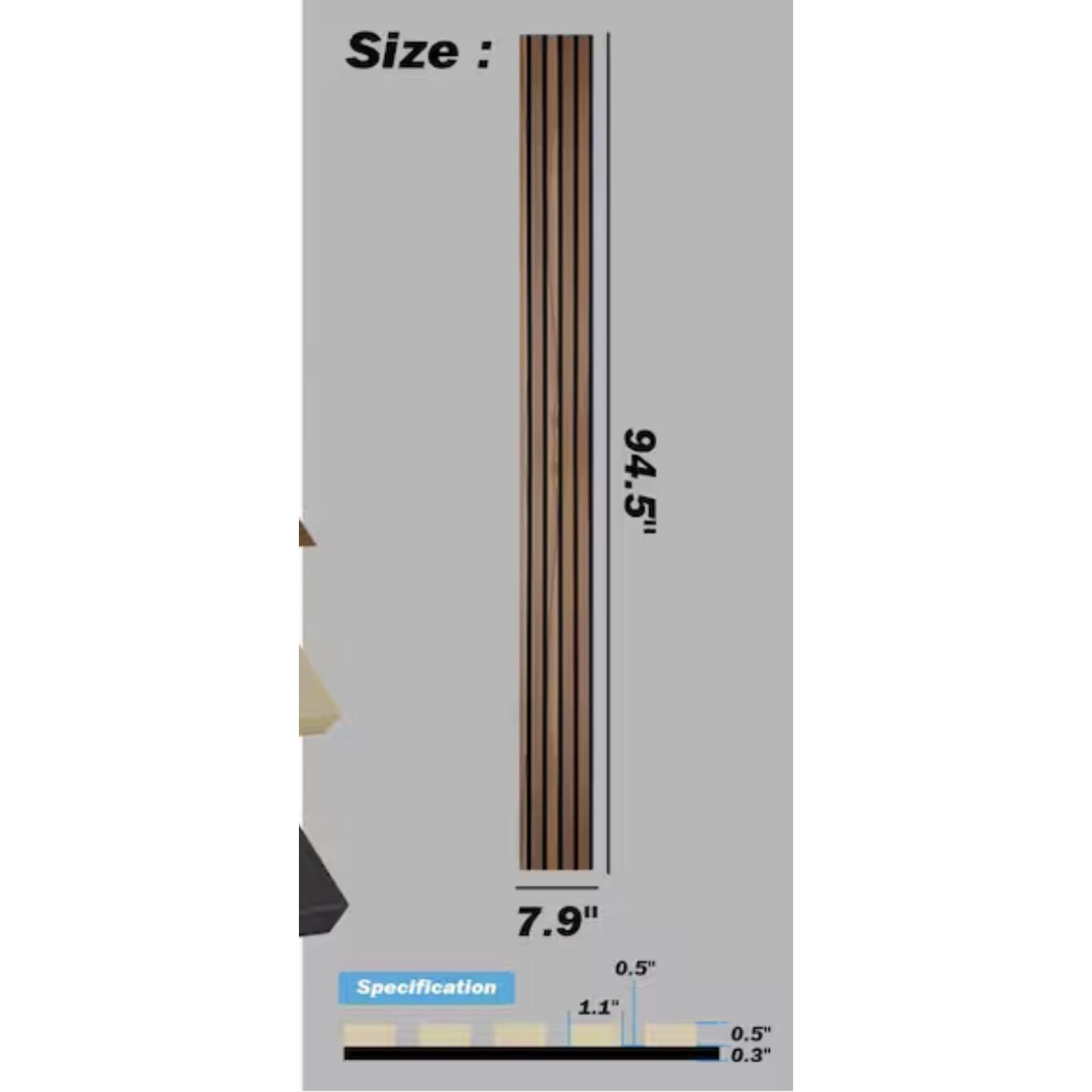 Springtown Location-8 boxes of Acoustic/Sound proof Slat Wall Panels
