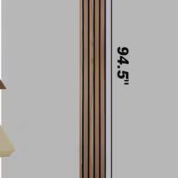 Springtown Location-8 boxes of Acoustic/Sound proof Slat Wall Panels