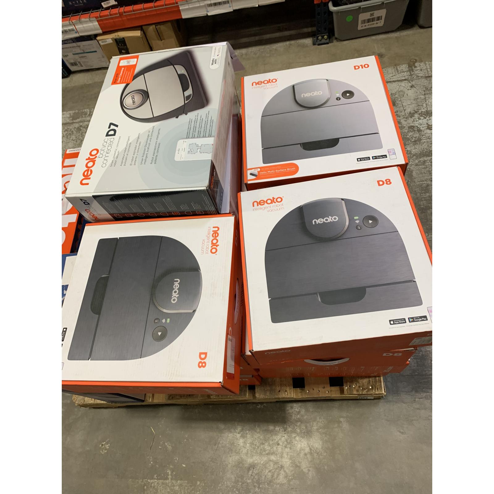 PALLET OF 20 NEATO ROBOT VACUUMS