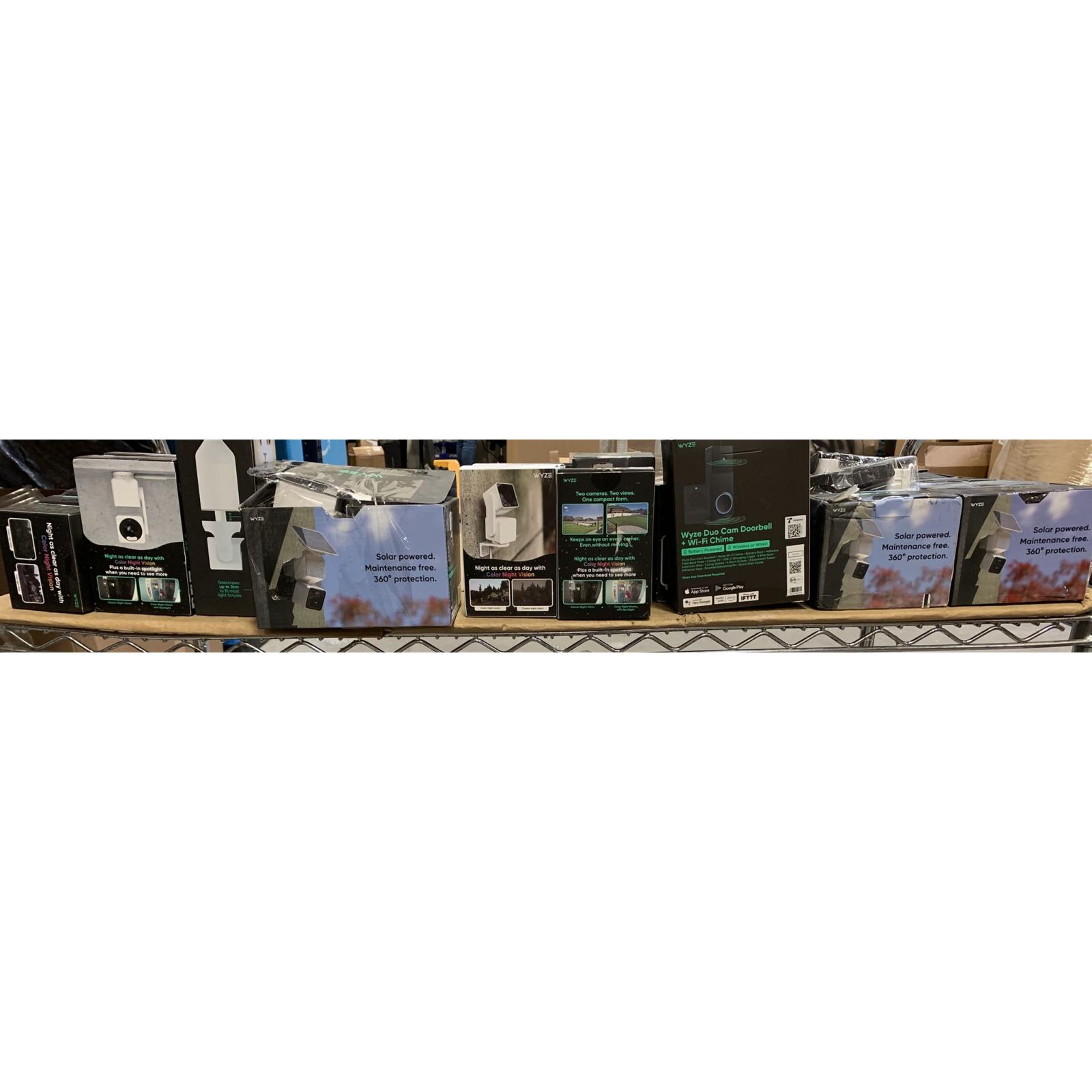 Lot of Wyze Camera Products