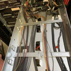 SERVER RACK AND INSTALLED EQUIPMENT AS PICTURED