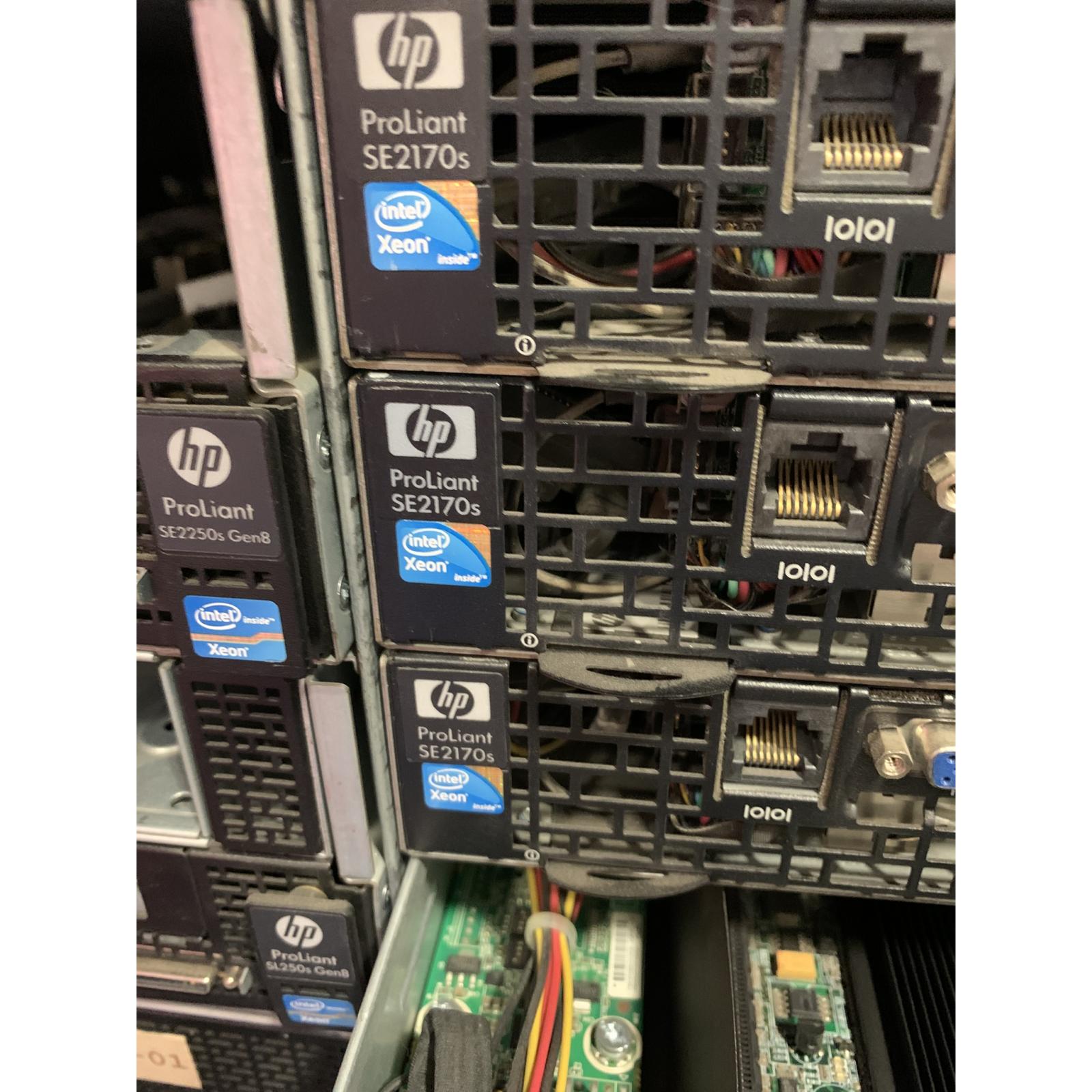 SERVER RACK AND INSTALLED EQUIPMENT AS PICTURED