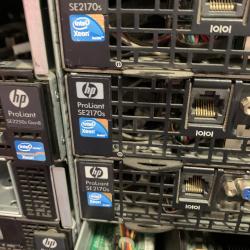 SERVER RACK AND INSTALLED EQUIPMENT AS PICTURED